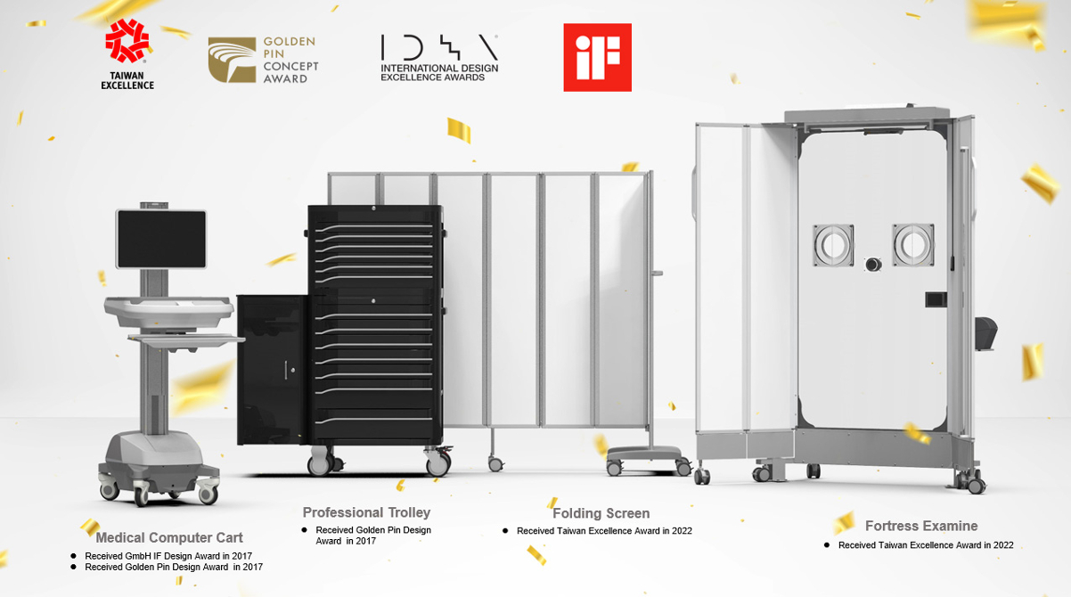 Design Awards of Machan Sheet Metal Cabinets & Carts