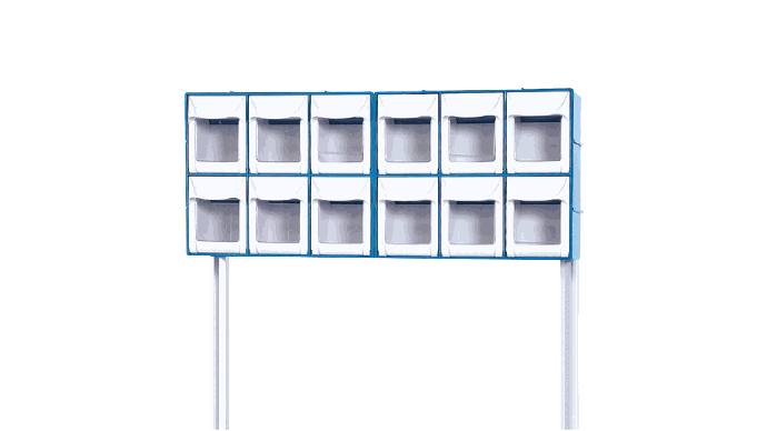 Medical Small Tilt Bin Organiser