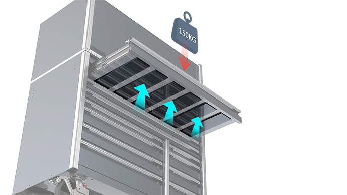 Space-Efficient Top Drawer Deigned for Tool Box Carts Space-Efficient Top Drawer Deigned for Tool Box Carts