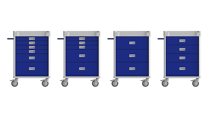 Custom Anesthesia Supply Cart in Sizes Custom Anesthesia Supply Cart in Sizes