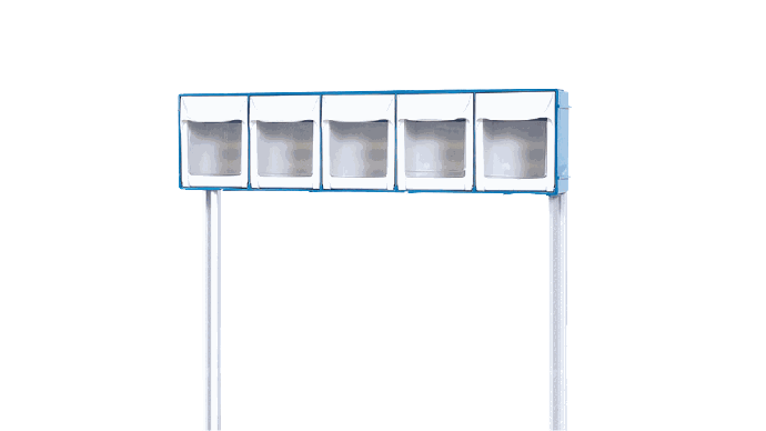 Large Tilt Bin for Anesthesia Cart Trolley