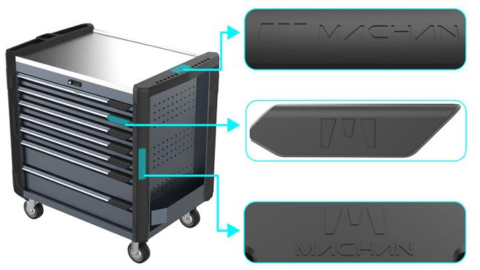 Custom Made Tool Cabinet with Diverse Design