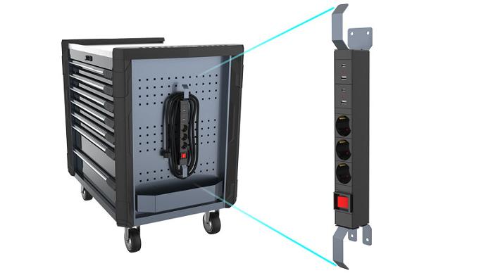 Custom Made Tool Cabinet with Diverse Design
