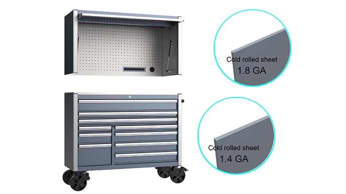 Custom Made Tool Cabinet with Diverse Design
